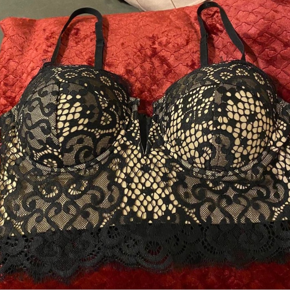 Bustier crop top